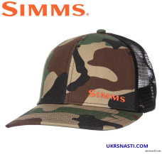 Кепка Simms ID Trucker CX Woodland Camo